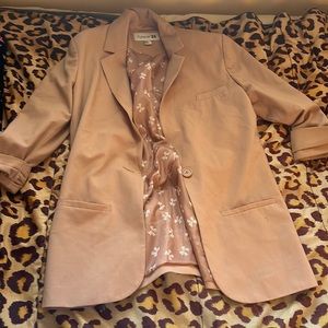Tan blazer size m